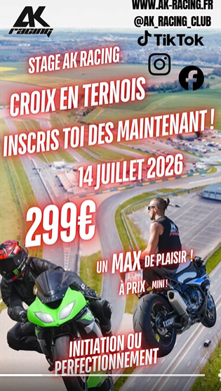 Stage de pilotage sur le Circuit de Croix en Ternois avec AK Racing